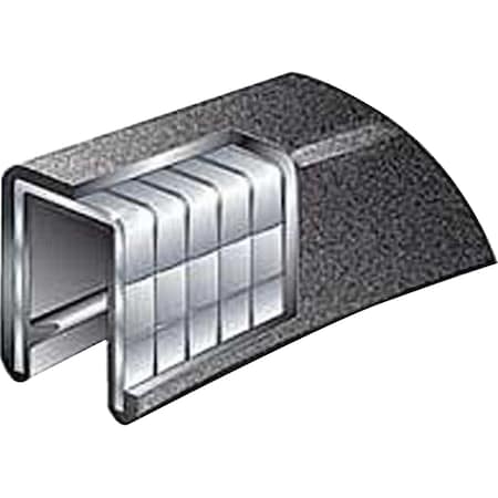 Taco Metals 5/32 X 25' Flex Trim-Black V30-1005B25-1